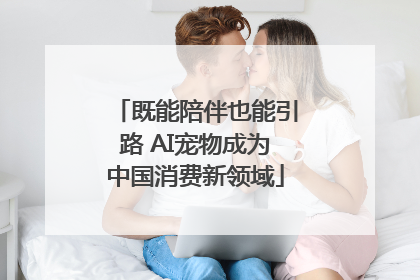 既能陪伴也能引路 AI宠物成为中国消费新领域
